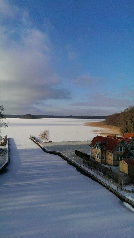Ferienhaus mit Bootssteg am See in Rheinsberg Exterior foto