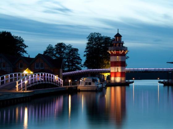 Ferienhaus mit Bootssteg am See in Rheinsberg Exterior foto